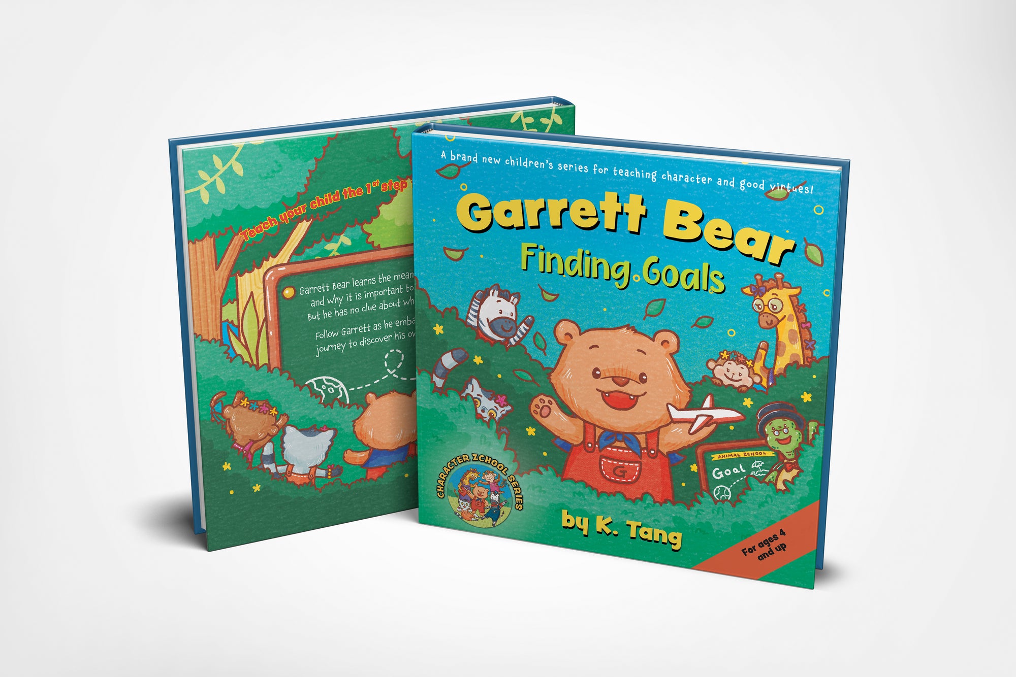 Garrett Bear: Finding Goals (Hardcovers)